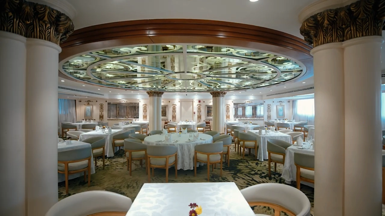 Restaurant aboard the Sonesta St. George I Nile Cruise Ship Nile cruise